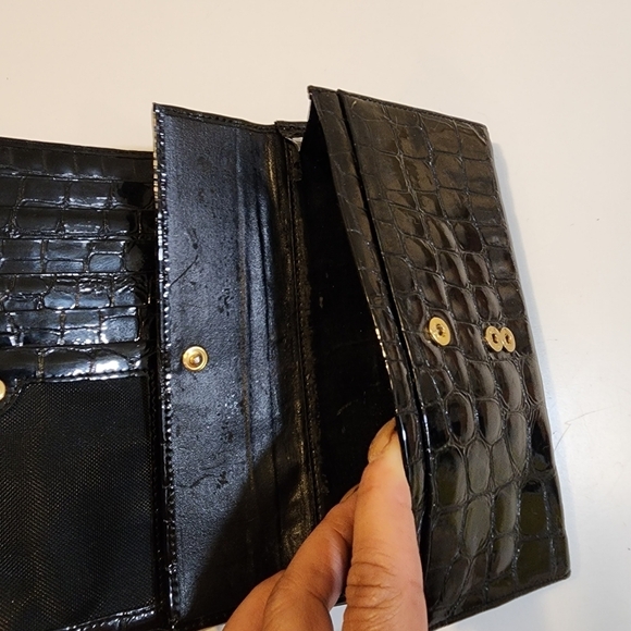 SABINA New York Black Genuine Leather wallet - Picture 5 of 8